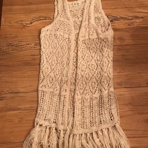 Pacsun long knit vest